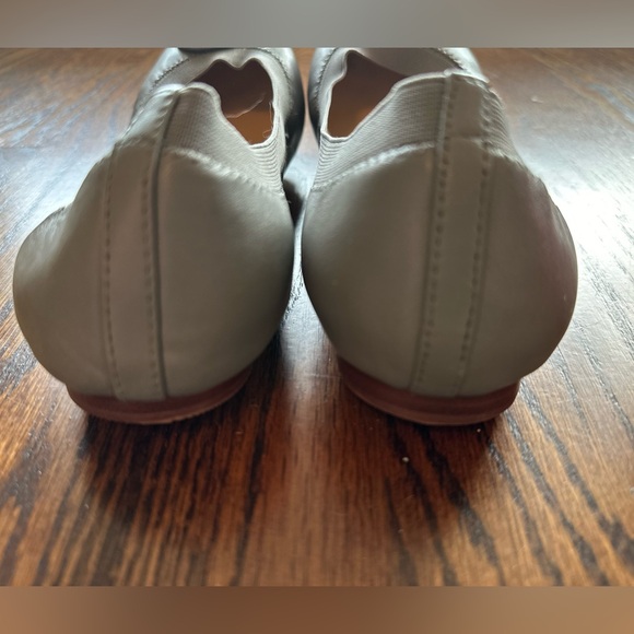 NIB Tory Burch Caroline 2 Leather Ballet Flats in Quarry Rock - Sz 9 - Picture 2 of 6